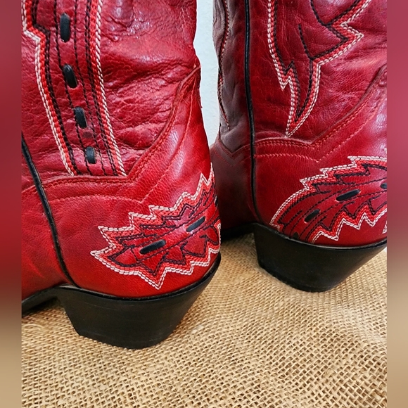 Dan Post "Hallie" Cowboy Boots Size 7 M - Picture 5 of 10